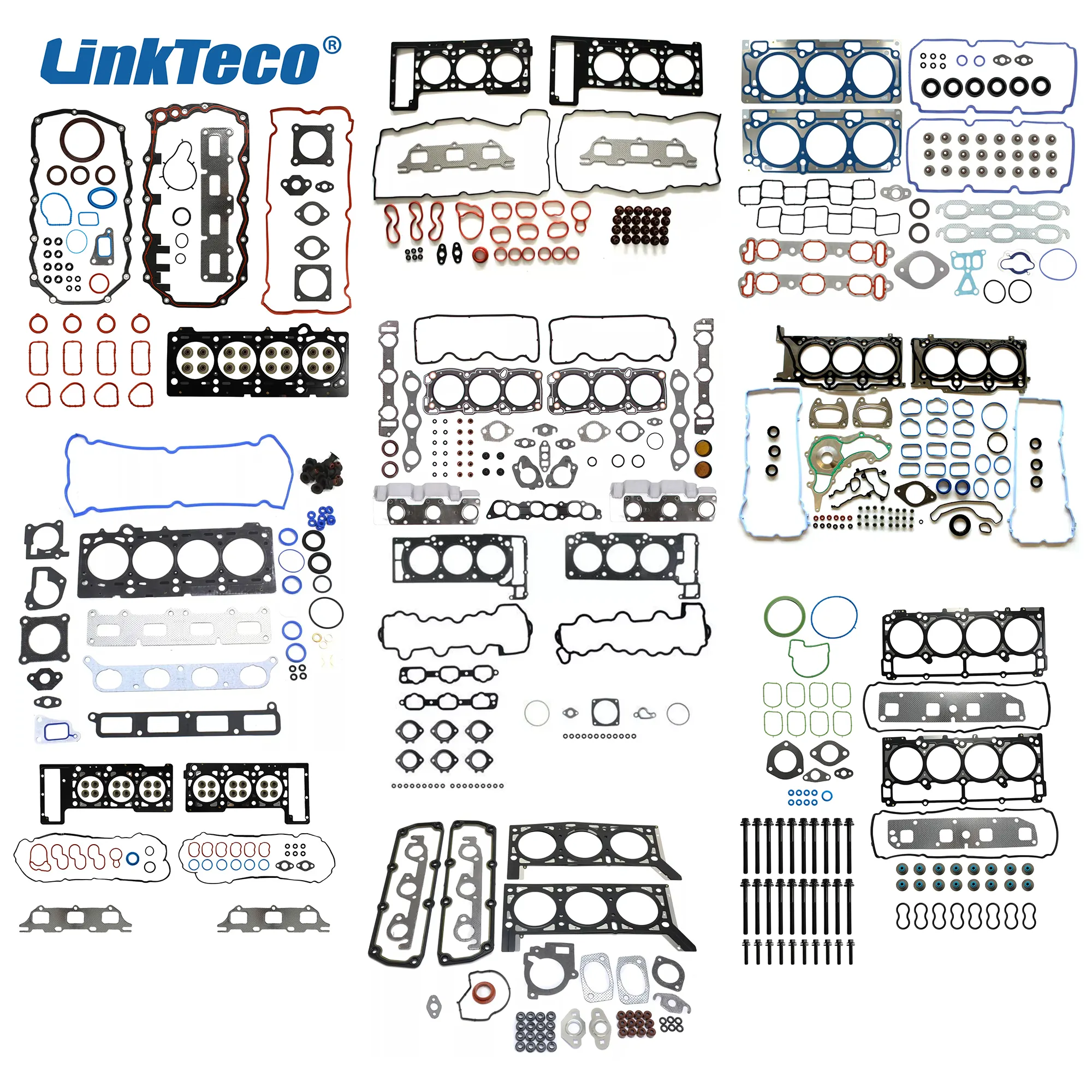 クライスラー300CPT-Cruiser Crossfireグランドボイジャー用Linktecoカーエンジンシリンダーヘッドガスケット2.4 2.7 3.0 3.2 3.3 3.5 3.6 5.7