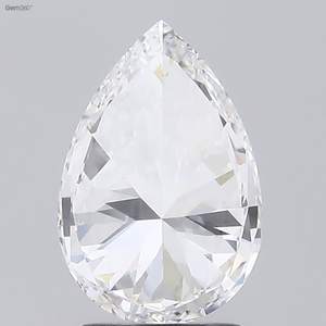 3.58 ct Poire Cut Lab-Grown Diamond IGI Certified E Color VS1 Clarity Lab-Stone - Product Image 2