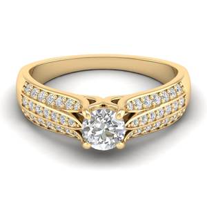 Anillo Solitario REYES de Plata de Ley 925 con Moissanita, Anillo de Compromiso y Eternidad de Diseño Clásico Más Vendido para Mujer, Joyería Fina - Product Image 6