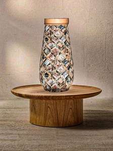 Botella de Cobre Reutilizable Ecológica para una Vida Sostenible, Botella de Cobre Puro de Primera Calidad para Oficina y Viajes, Diseño Exclusivo - Product Image 6