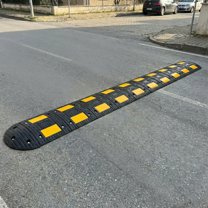 Recycled Rubber 8-meter <b>Roadway</b> <b>Safety</b> Speed Breaker Set with PVC Cover-ECO - Product Image 2