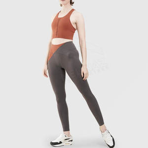 Women's High Quality Plus Size Breathable Quick Dry Soft Gym Fitness Pants Elastic Waist Seamless Yoga <b>Leggings</b> Solid <b>Pattern</b> - Product Image 4