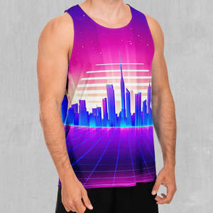 Débardeurs pour hommes à séchage rapide personnalisés par sublimation, impression d'un logo sur un t-shirt de sport sans manches pour hommes - Product Image 3