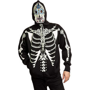 Sweats à capuche pour hommes de qualité supérieure sweats coton polaire tissu éponge français fermeture éclair solide conception en relief respectueux du budget - Product Image 6