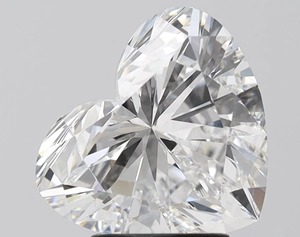 3,00 Ct Heart Cut IGI Certified E-Color Lab Grown Diamante suelto VVS-VS-Clarity CVD Lab Grown Diamond - Product Image 2