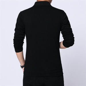 Camisas Polo de Lujo de Manga Larga para Hombre, Corte Regular, Camiseta Informal para Hombre, Estilo Urbano, Ligera, Vintage - Product Image 5