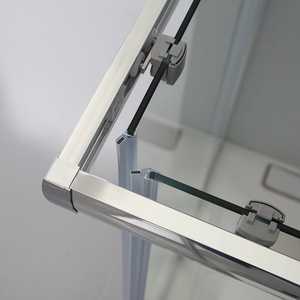 Genoa 70x120mm Rectangular <b>Shower</b> Enclosure with 6mm <b>Transparent</b> Glass Modern <b>Shower</b> <b>Curtain</b> - Product Image 2