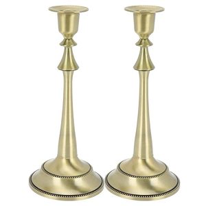Home Accent Factory Price Modern Stick Wedding Decorative <b>Candlesticks</b> Stand Luxury Metal in <b>Brass</b> Gold Plating Candle Mold - Product Image 3
