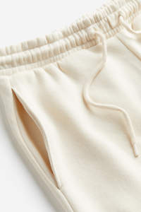 Vente en gros de pantalons de survêtement décontractés de qualité supérieure à taille élastique avec poche zippée pantalons de survêtement en coton et polyester épais pour femmes - Product Image 3