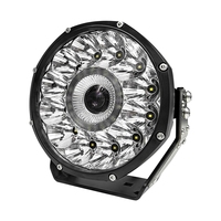 Nouveau projecteur LED de travail pour voiture 50W tout-terrain 4x4 7 pouces blanc DRL projecteur laser étanche P67 en alliage d'aluminium