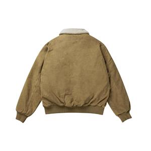 Chaquetas de hombre logotipo bordado personalizado motocicleta béisbol Letterman Varsity abrigo con cremallera chaqueta de bombardero de cuero para hombres - Product Image 2