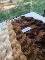 Cheveux en vrac Extensions de cheveux ondulés naturels 100% cheveux vietnamiens bruts toutes les couleurs 60cm de haute qualité