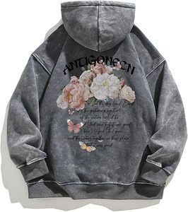 Sweat-shirts Y2k à imprimé flou, sweat-shirt à capuche surdimensionné, pull à capuche - Product Image 4