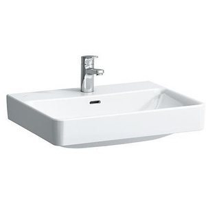 Lavabo de encimera LAUFEN PRO S 600x465mm Blanco con desagüe y 1 orificio para grifo - Product Image 3