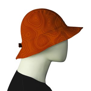 Kids Striped Terry Towel Bucket <b>Hat</b>-Breathable Wide Brim Outdoor <b>Sun</b> <b>Hat</b> - Product Image 2
