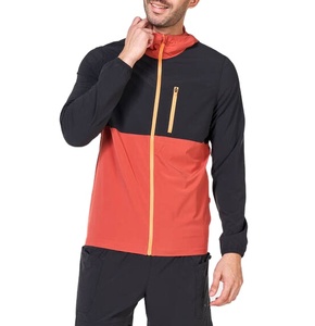2026 New Fashion Style Outdoor Canvas Windbreaker <b>Jacket</b> Stand Collar Front Logo Custom Logo <b>Waterproof</b> <b>Plus</b> <b>Size</b> Men - Product Image 1
