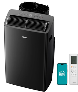Climatiseur portable ultra silencieux à haute efficacité 14000 BTU 12000 BTU SACC Inverter avec Google Assistant et télécommande - Product Image 1
