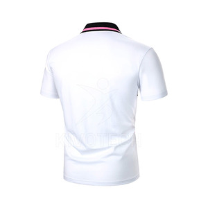 <b>Classic</b> Fit Men's Solid Knitted Cotton for Shirts Short Sleeve Custom Design for Business or Casual Wear - Product Image 2