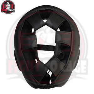 Protège-tête et protège-dents en cuir PU noir 2025 pour la boxe et le MMA – Protection confortable grande taille à prix compétitif - Product Image 4