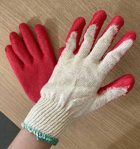 Gants de travail de sécurité enduits de caoutchouc vietnamien Anti-Cut Anti-Slip Latex Semi-Coating Coton réutilisable pour la protection des mains - Product Image 3