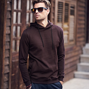 Sweat à capuche en polaire brodé pour homme, best-seller, tissu personnalisé de haute qualité, 100 % nouveau design, logo personnalisé, étiquette couleur pour l'hiver - Product Image 5