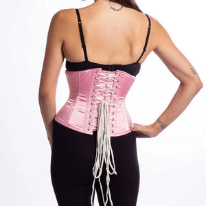 Corsets en cuir de couleur claire pour femmes, écologiques, légers, de haute qualité, taille haute, contrôle moyen, vêtements de mise en forme du corps - Product Image 6