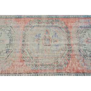<b>Vintage</b> Turkish <b>Rug</b> Red Blue 410.8ft Flat Weave Wool Eco Friendly Medium Pile Carpet Patchwork Dining Room Home Use 4m Latex - Product Image 5