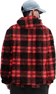 Sudaderas Casuales de Invierno para Hombre, Color Sólido, Poliéster/Algodón, Felpa, Corte Regular con Diseño de Bolsillo, Ecológicas, de Secado Rápido y Transpirables - Product Image 6