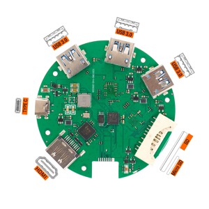 Alta calidad ODM OEM USB C Hub Circuit Board Assembly Servicios del fabricante - Product Image 2