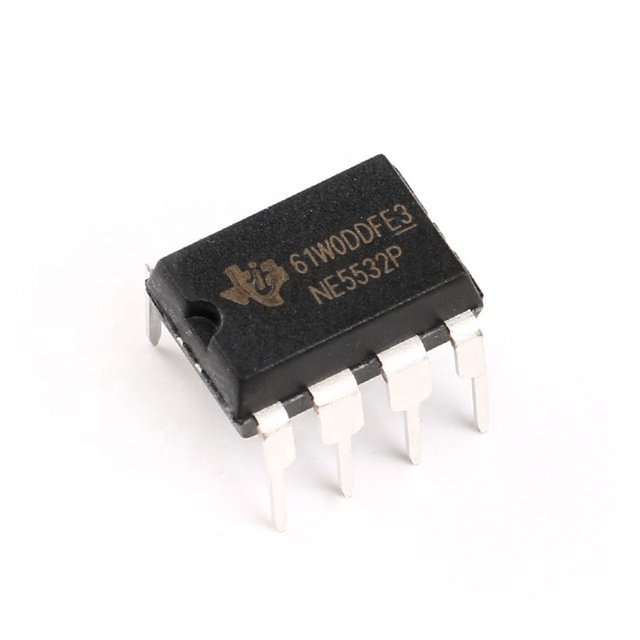 NE5532P Dual Low Noise Audio Operational Amplifier IC High Performance Op Amp DIP8 Audio Processing IC