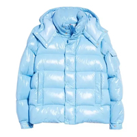 Parka d'hiver pour homme en duvet de canard matelassé avec fourrure de raton laveur et loup, capuche amovible, tailles XS-XXL
