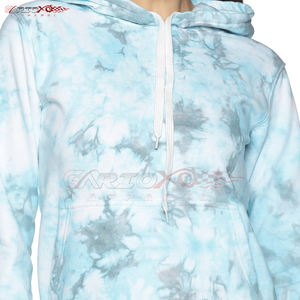 เสื้อฮู้ดผู้หญิงสำหรับฤดูใบไม้ร่วงและฤดูหนาว ผ้าทอพิมพ์ลายมัดย้อม มีโลโก้ด้านหน้า เนื้อผ้าระบายอากาศได้ดี เหมาะสำหรับออกกำลังกายและสวมใส่ลำลอง - Product Image 5