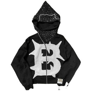 Sudaderas con Capucha Unisex con Cremallera Completa y Logotipo Personalizado del Fabricante, Diseño de Impresión Puff para Ropa de Invierno, Cómodas - Product Image 1