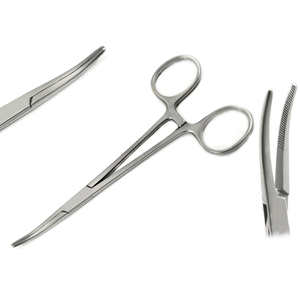 Pinzas Hemostáticas Manuales Profesionales de Alta Calidad, Juego de Instrumentos Quirúrgicos de Acero Inoxidable, Modelo SIMAECO SP, Certificado ISO13485 - Product Image 5