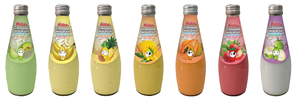 Aiiing กะทิกับ Nata De Coco-น้ำมะพร้าวกลิ่นมะละกอ Nata De Coco 290มล. ขวดแก้ว - Product Image 5