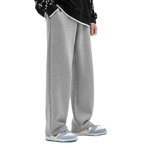 กางเกงวอร์มผู้ชายคุณภาพระดับมืออาชีพ ผ้าแคนวาส ทรงหลวม สไตล์ลำลอง ผ้าฝ้าย 100% ทรงตรง มีทุกขนาด - Product Image 1