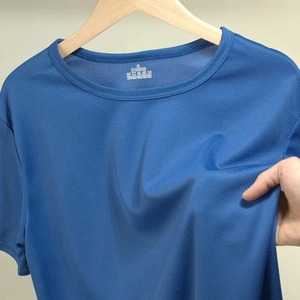 เสื้อยืดกีฬาแห้งเร็วของผู้หญิงเสื้อยืดแขนสั้นสำหรับผู้ชายเสื้อใส่วิ่งแบบหลวมๆใส่ออกกำลังกายในยิม - Product Image 3