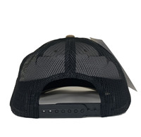 Gorra Trucker de Malla de 6 Paneles en Lona, Color Camel/Negro, Modelo R 112, Deportiva, de Alta Calidad, para Viajes de Negocios, Pesca, Aire Libre, Casual, Vietnam