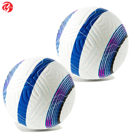 Ballon De Football de Match Officiel Taille 5 Ballons De Football En Cuir Imperméable Adultes Pu Ballon De Football Imprimé Antidérapant Balon De Dutbol