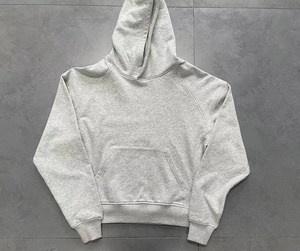 Custom Embroidery Print Logo Lightweight French Terry Cotton Streetwear Solid Wholesale Blank Sweatpants <b>Hoodie</b> Jogger Man - Product Image 4