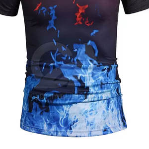 Material personalizado mejor diseño hombres sublimación camisetas más tamaño personalizado sublimación camiseta - Product Image 6