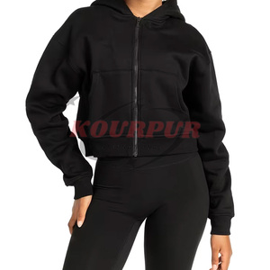 Sudadera con Capucha para Mujer, Diseño con Cierre Frontal, 100% Algodón, Diferentes Colores, Nueva Colección de Invierno, Precio al por Mayor, Altamente Recomendada - Product Image 5