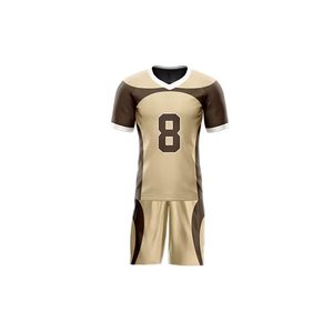 Ensemble Maillot et Short de Football Personnalisé pour Hommes – Vêtements de Sport Légers, Respirants et à Séchage Rapide pour Matchs d'Équipe – Vente en Gros - Product Image 1