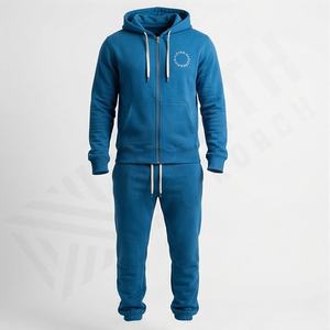 Conjuntos Deportivos Unisex con Sudadera con Capucha y Pantalones Joggers, Chándal con Logotipo Personalizado al por Mayor, Conjunto de Pantalones Deportivos Personalizados, Ropa Deportiva para Gimnasio y Jogging - Product Image 1
