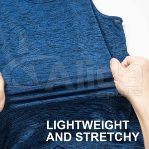Ropa de fitness Camiseta sin mangas de secado rápido para hombres Camiseta sin mangas de algodón para hombres Camiseta sin mangas de alta calidad para hombres - Product Image 5
