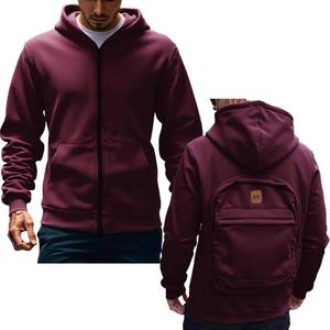 Nuova Felpa con Cappuccio e Zip con Zaino Integrato, Produttore di Alta Qualità. - Product Image 4