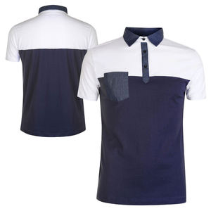 <b>Men's</b> Short Sleeve Button for T-<b>Shirt</b> Summer Solid Color Stretch Casual Tops Front <b>Pocket</b> Comfortable Stand Collar - Product Image 4