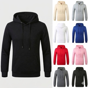 เสื้อฮู้ดผ้าฝ้ายฟลีซแบบเรียบ 400GSM แบบสั่งทำพิเศษ ขนาดและสีตามสั่ง พร้อมจับคู่สีตามรหัส Pantone - Product Image 3