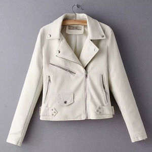 Chaqueta de Cuero Vacuno Regular Vintage Impermeable Ligera y Ecológica para Hombre de Invierno con Forro de Poliéster y Logotipo Frontal - Product Image 6