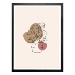 Cadre d'affichage carré A4 en bois noir pour affiches, cadre à bascule très demandé avec support en métal, 45 x 60 cm - Product Image 4